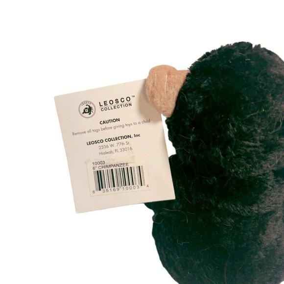 Vintage Leosco Collection Monkey Ape Chimp Soft Plush 6-Inches - Picture 3 of 4